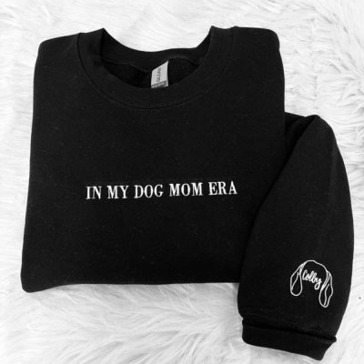 Hoodie Embroidered 2D Crewneck Sweatshirt Gift For Family