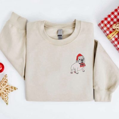 Bulldog Christmas SweaterChristmas Sweatshirt