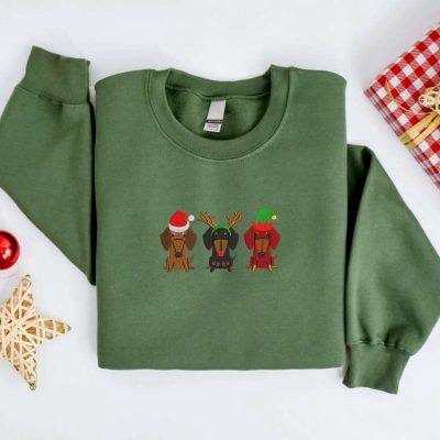 Dachshund Dog Sweatshirt For Family