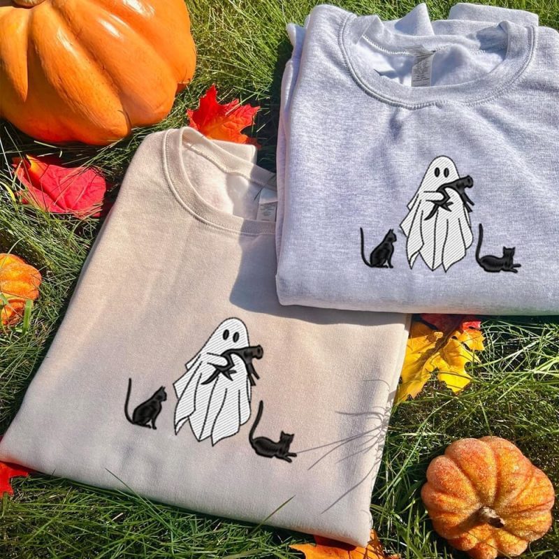 Cute Spooky Coffee Sweatshirt