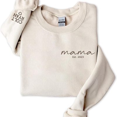 Mama Embroidered Sweatshirt