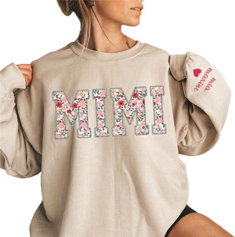 Personalized Mimi Sweatshirt For Women