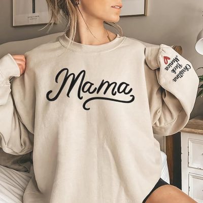 Custom Embroidered Sweater Gift For Women